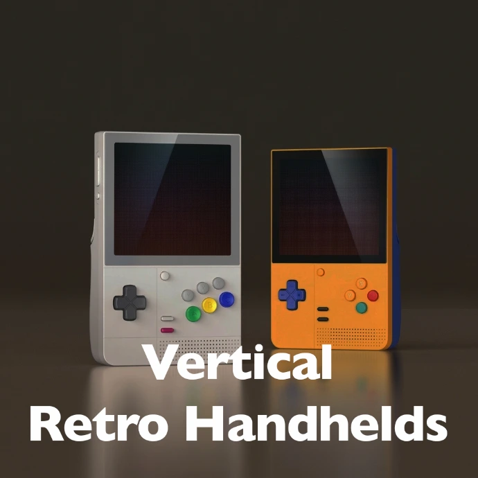 GameVybe Vertical Retro Handhelds Game Console