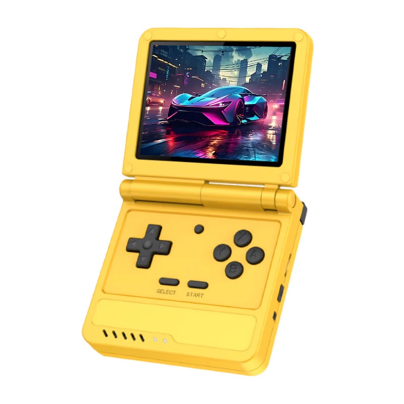 PowKiddy V90S 3.5 Inch IPS Foldable Retro Handheld