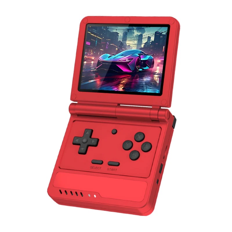 PowKiddy V90S 3.5 Inch IPS Foldable Retro Handheld