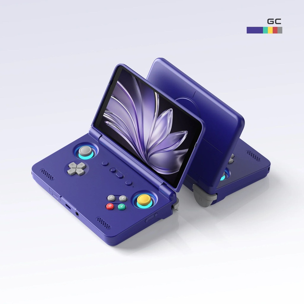 [RHRPFP2-05] Retroid Pocket Flip 2 Foldable Retro Handheld Game Console (Purple, 8+128GB (SD865))