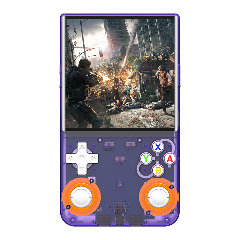[RHGCR36ULTRA-07] Game Console R36Ultra Retro Handheld Gaming Console (Purple, 64GB)