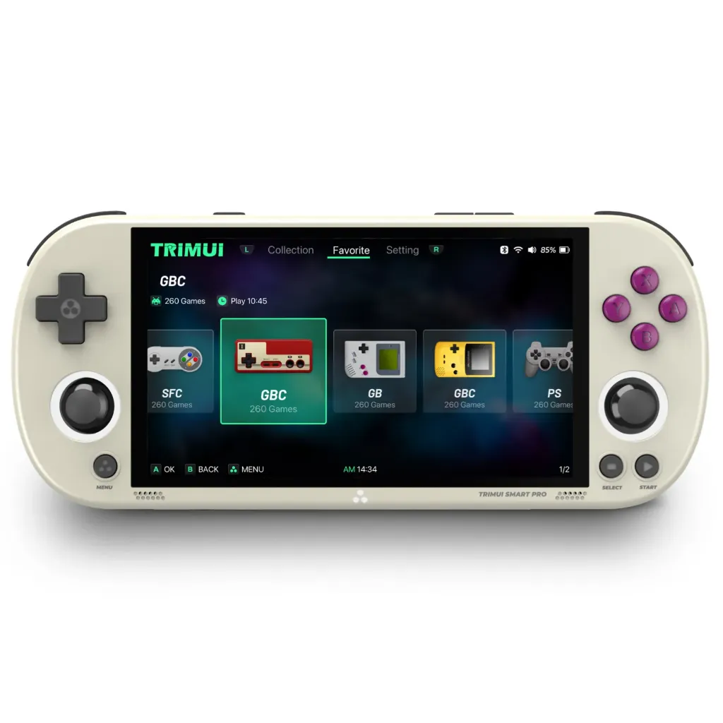 [RHTMSP-06] Trimui Smart Pro Retro Handheld Game Console (Gray, No Card)